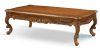 Стол журнальный из дуба Antique Carved Rectangle TET-12