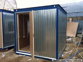 Металлическая бытовка Блок контейнер 4метра бк 012