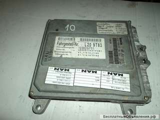 Man le180c bosch0281010347 блок управления двигателем