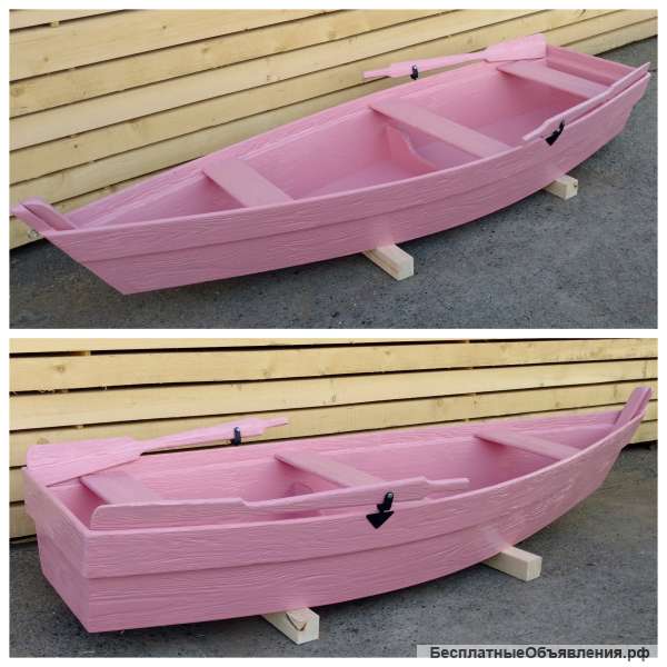 Лодка декоративная "Гламурная"