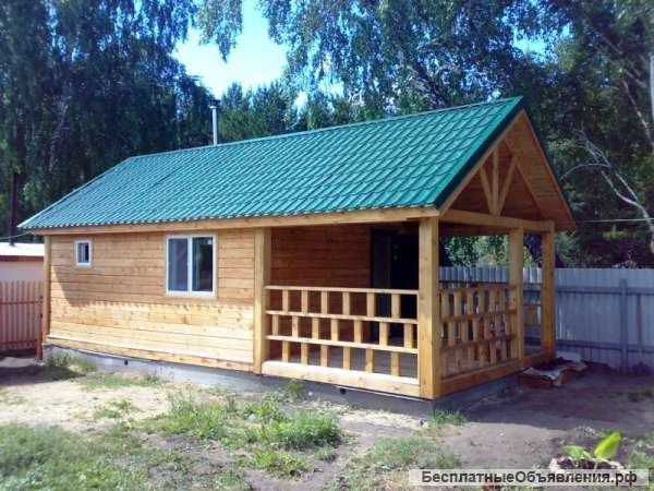 Строительство домов (любой материал)