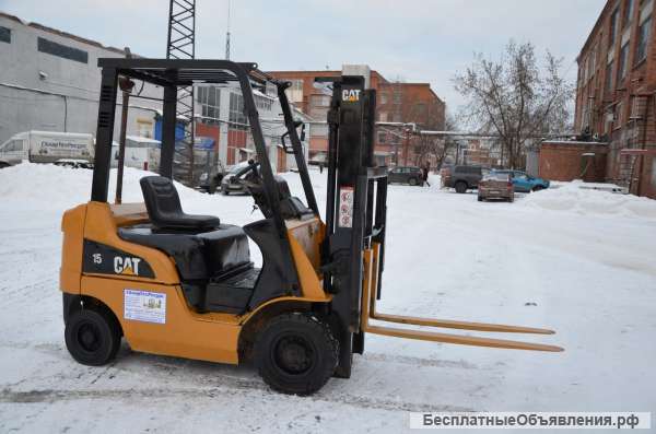 Вилочный погрузчик б.у Cat dp15nt