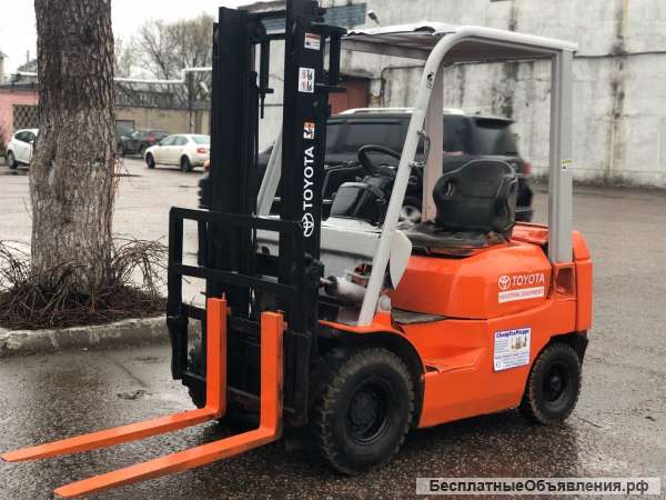 TOYOTA 7FD-15 1,5 т. вилочный погрузчик