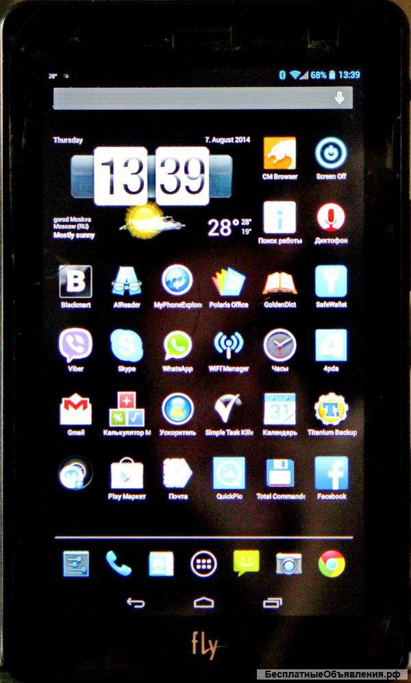 Планшет Flylife Connect 7" 3G Ростест