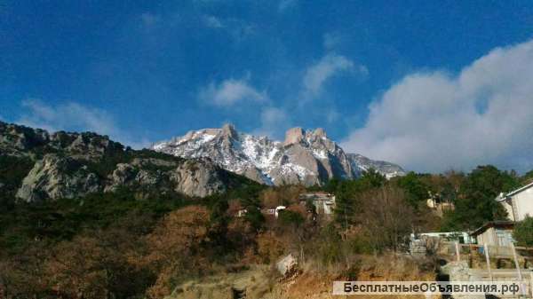 Участок в Крыму в г.Алупка