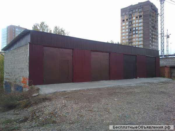Большие боксы- гаражи 74 м.кв. под Автосервис, мастерскую, стоянку.