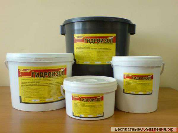 Гидроизоляция, ПБК Гидроиол, мастика