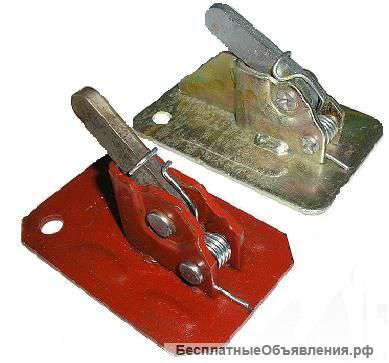 Зажим пружинный, клипса