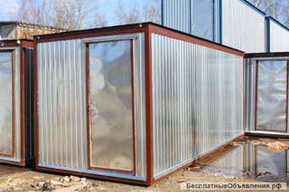 Бытовка /Блок контейнер бк-01/зима/электрика