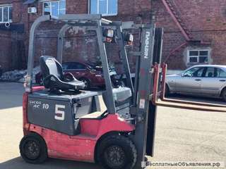 Электропогрузчик Nichiyu 1 т. FB10P-75C-300