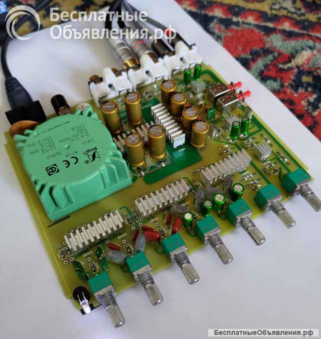 EQ500SE 5-эквалайзер предусилитель кроссовер