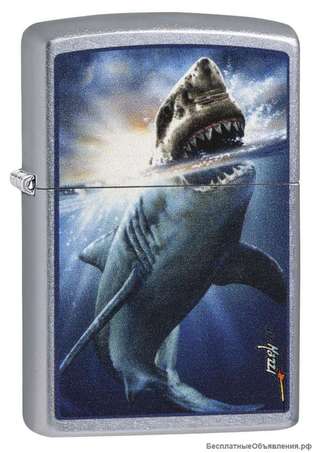 Зажигалка Zippo 29568 Mazzi Shark Attack