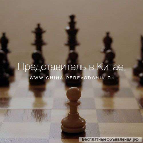 Представитель в Китае