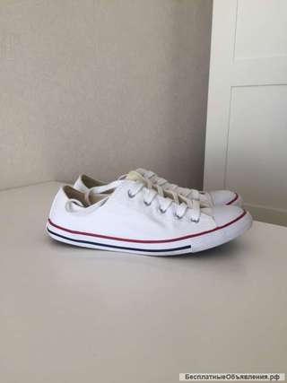Оригинальные белые кеды Converse