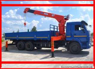 Аренда манипулятора от собственника. Москва и МО