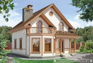 Каркасный загородный дом