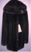 Полушубок норковый новый цельный длина 80см Греция р. от40 по 46