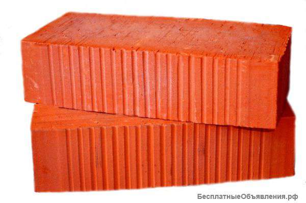 Кирпич керамический одинарный полнотелый