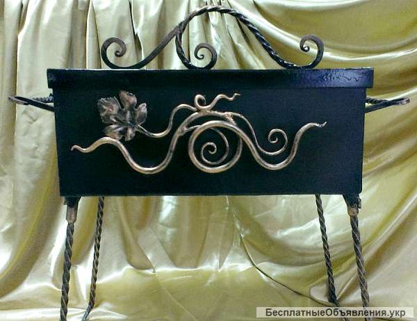 Кованая коптилка