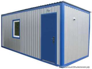 Бытовка - Времянка размером 6 х 2.4м бк-00