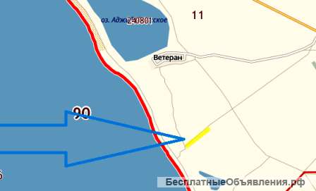 Крым участок на берегу Черного моря.До моря 150 метров.Первая линия.