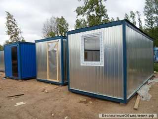 Бытовка/ Вагончик строительный 6х2.4 недорого