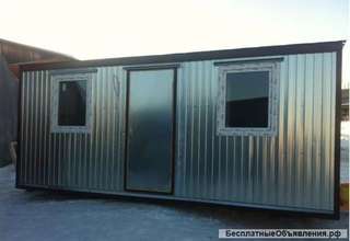 Ваша новая утепленная бытовка (распашонка) 6Х2.4м