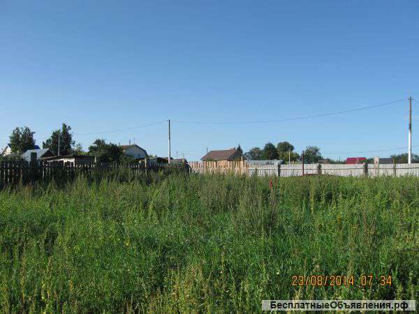 Участок земли 6 соток