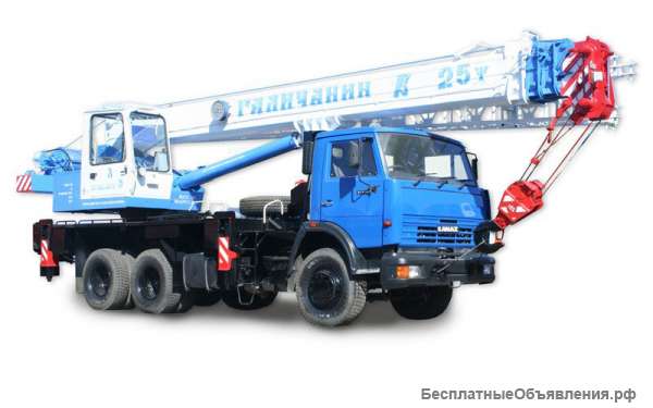 Услуги по аренде Автокрана «Галичанин»