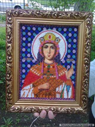 Иконы вышитые бисером