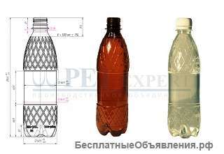 Пластиковая бутылка 0,5 литр