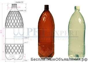 Пластиковая бутылка 2 литр