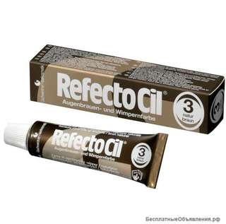 Краска для бровей рефектоцил коричневая 3