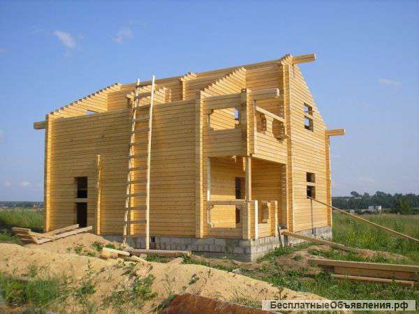 Установка срубов