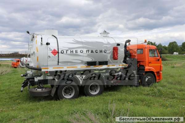 Вакуумная автоцистерна АКН-15 на шасси КАМАЗ 65115