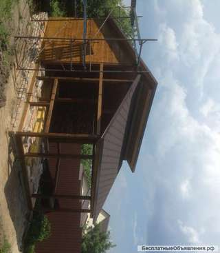 Построим забор, беседку, гараж, дом, баню