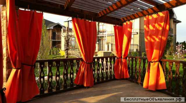 Шторы для беседок и веранд