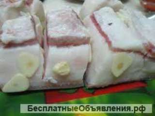 Сало деревенское домашнее