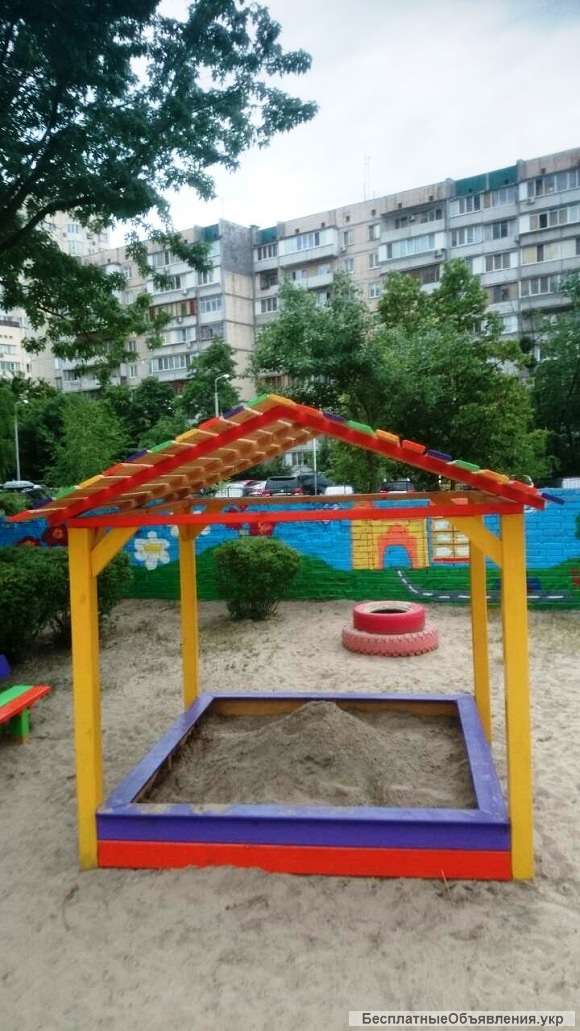 Детские игровые площадки, песочницы