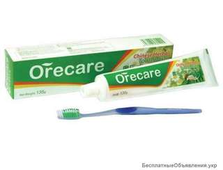 Зубная паста со щёточкой продукции «Orecare»