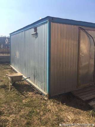 Строй бытовки(вагонки, контейнеры) с туалетом
