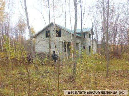 Недостроенный 2х эт коттедж