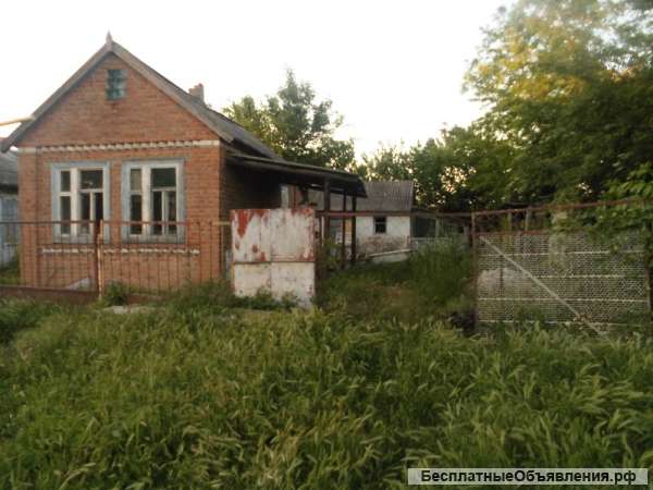 Жилой дом с огородом в речку