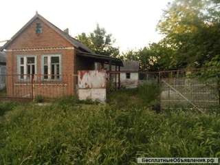 Жилой дом с огородом в речку