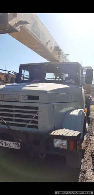 Услуги автокрана KRAZ