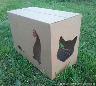 Домики для кошек "Домик+"