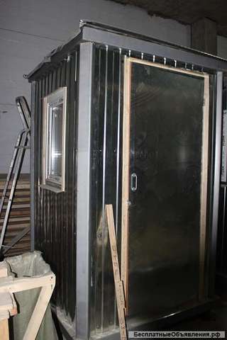 Блок контейнер бк-00. Пост Охраны (1,5х1,5)