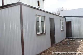 Бытовка, Модульное здание из 2-ух бытовок под офис