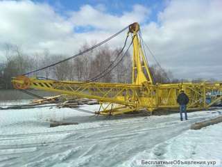 Башенный кран КБМ-401П (с маховой стрелой, аналог КБ-405)