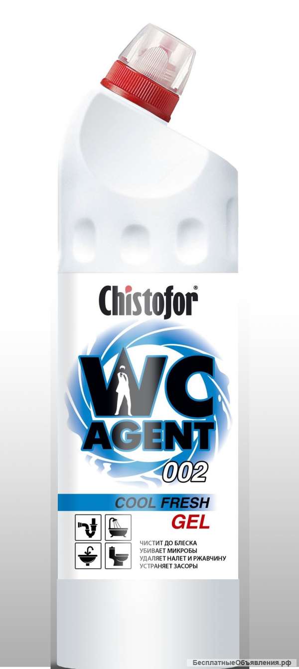 Универсальное моющее средство Chistofor WC Agent 002 Cool Fresh